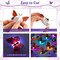 Honoson 24 Pieces 3D LED Butterfly Decoration Night Light Sticker Single and Double Wall Light for Garden Backyard Lawn Party Festive Party Nursery Bedroom Living Room